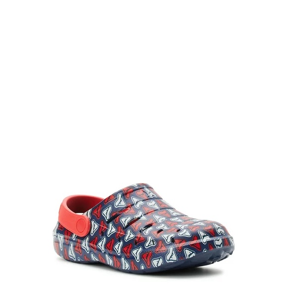 Rugged Shark Little and Big Kids Shark Week Clog Shoes, Sizes 12 - Picture 2 of 12